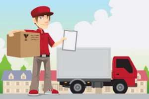 E-commerce delivery hub