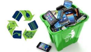Electronic waste recycling