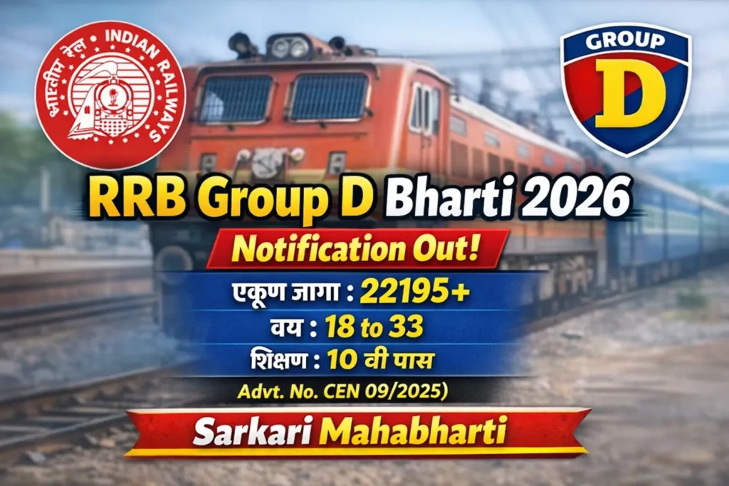 RRB Group D Bharti 2026