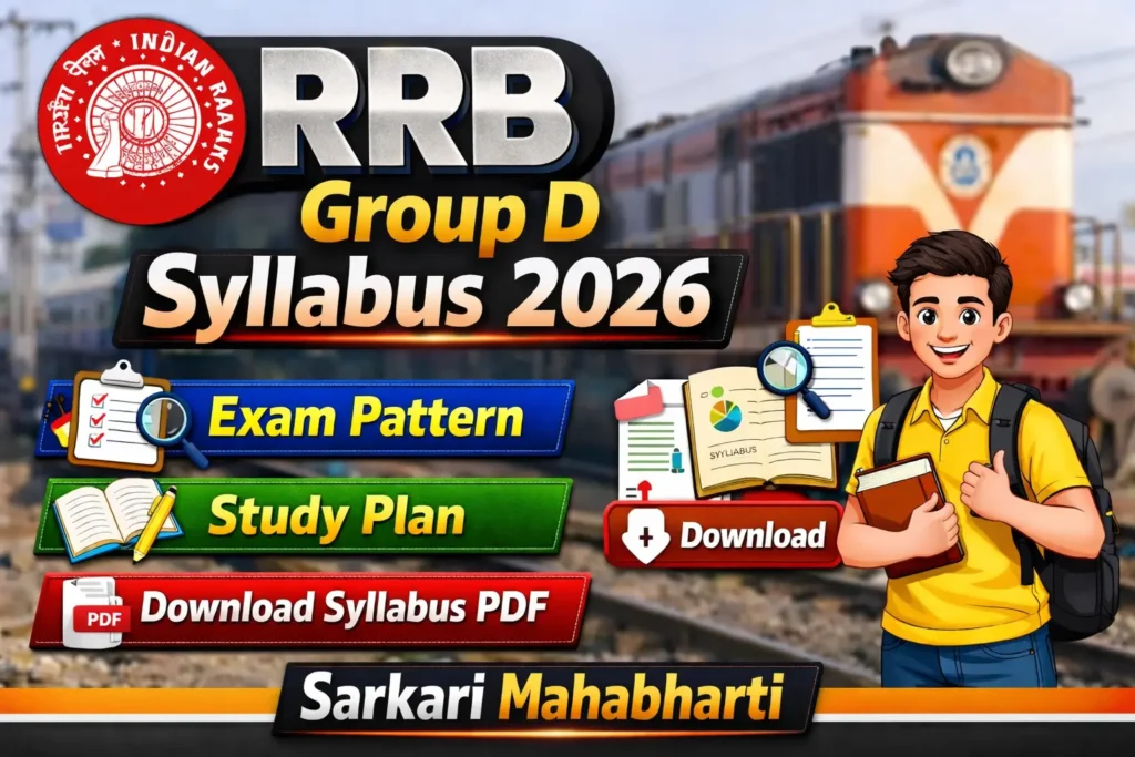 RRB Group D Syllabus 2026