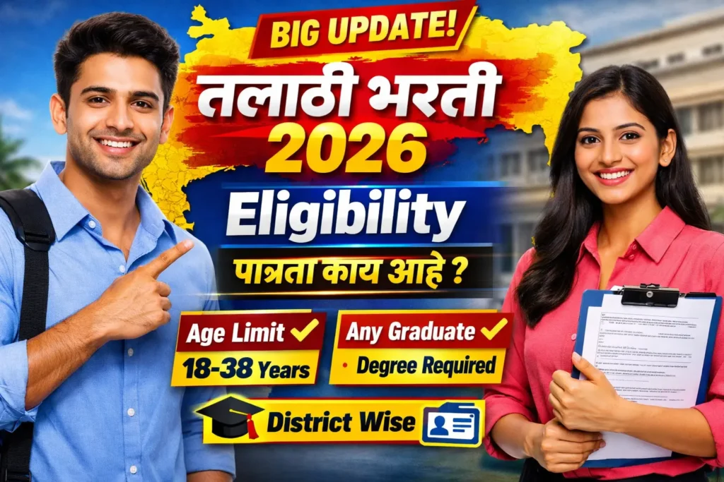 Maharashtra Talathi Bharti 2026 Eligibility