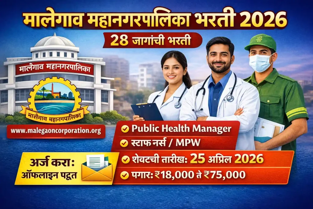 Malegaon Mahanagarpalika Bharti 2026