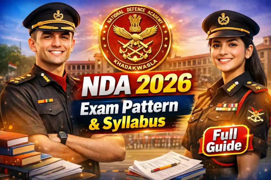 NDA Exam Pattern Syllabus 2026